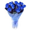 Фото товара 17 синих роз (крашеных) в Черноморске