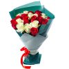 Фото товара 25 роз красных и белых в Черноморске