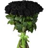 Фото товара 25 черных роз в Черноморске