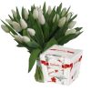 Фото товара 101 красный тюльпан в коробке в Черноморске