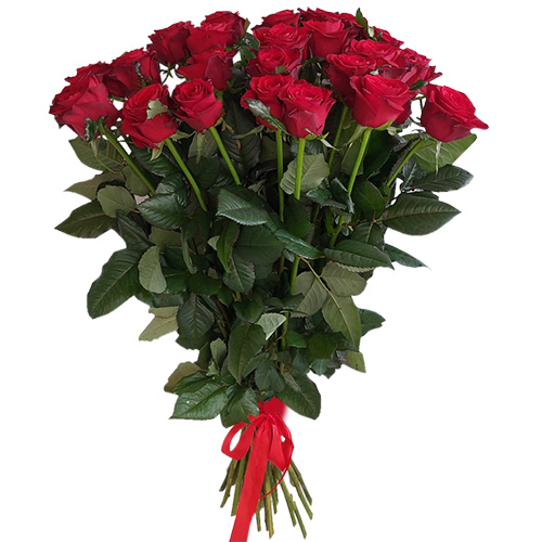 Фото товара 21 красная роза в Черноморске