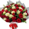 Фото товара 51 роза четырёх сортов в Черноморске