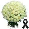 Фото товара Корзина красных и белых роз в Черноморске