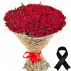 Фото товара 100 красно-белых роз в Черноморске
