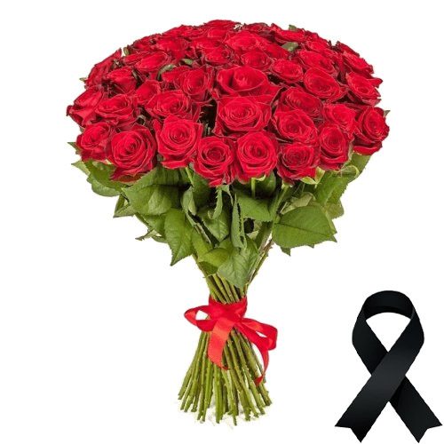 Фото товара 50 красных роз в Черноморске