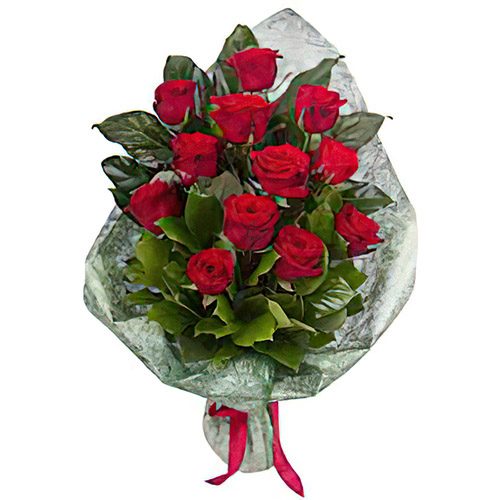 Фото товара 12 красных роз в Черноморске