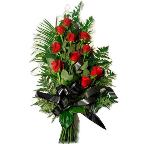 Фото товара 10 красных роз в Черноморске
